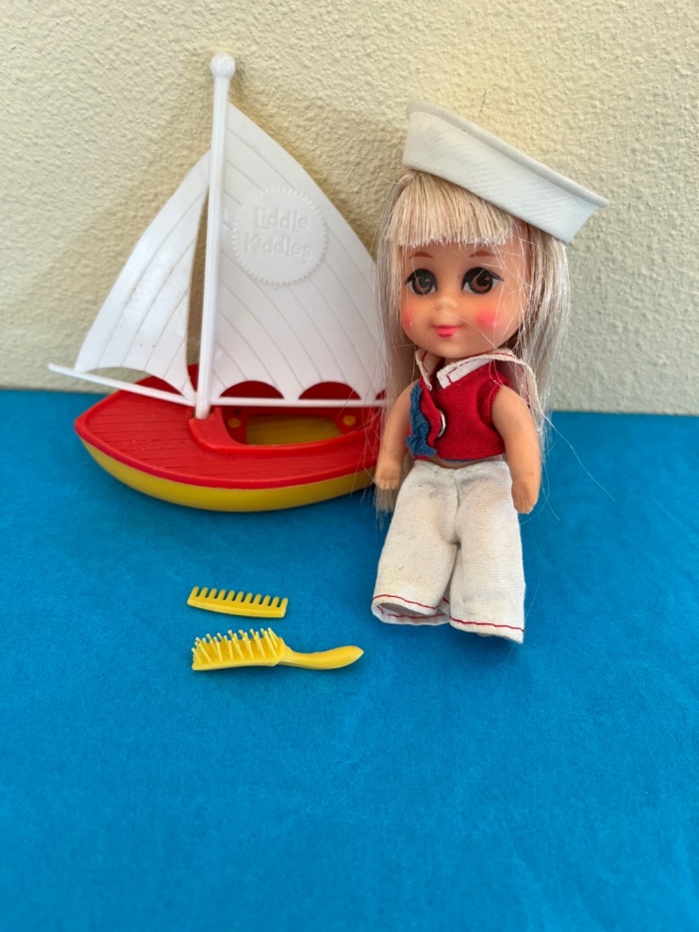 Mattel Lola Liddle Kiddle Doll with Sailboat
